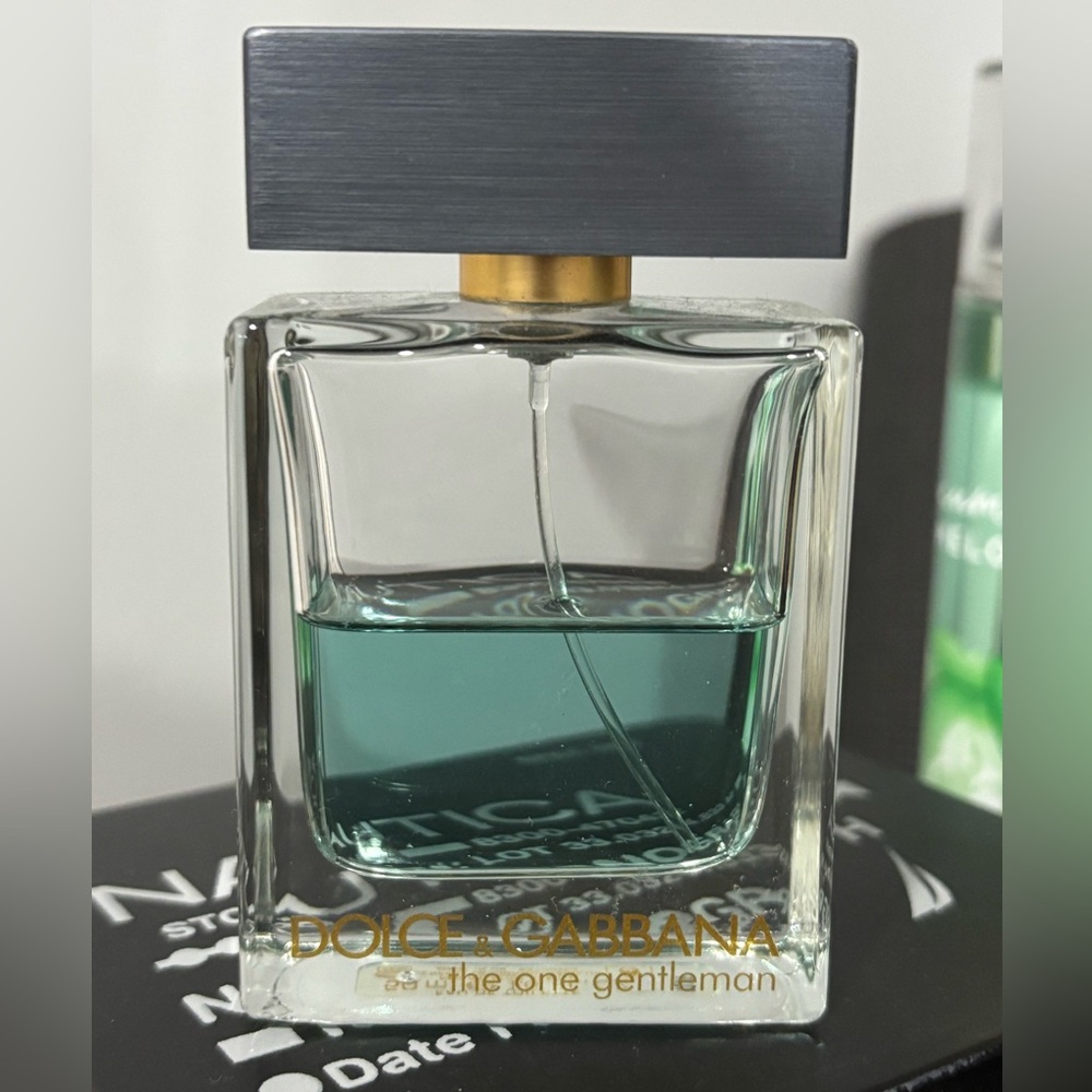 Dolce & Gabbana The One Gentleman Fragrance with Gold and Silver Accents